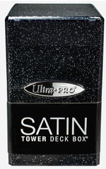 Ultra Pro - Glitter Satin Tower Deck Box - Black